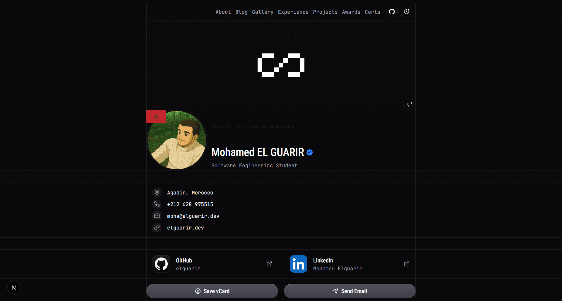 Welcome to my portfolio